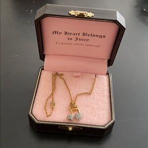 Juicy Couture music note necklace.